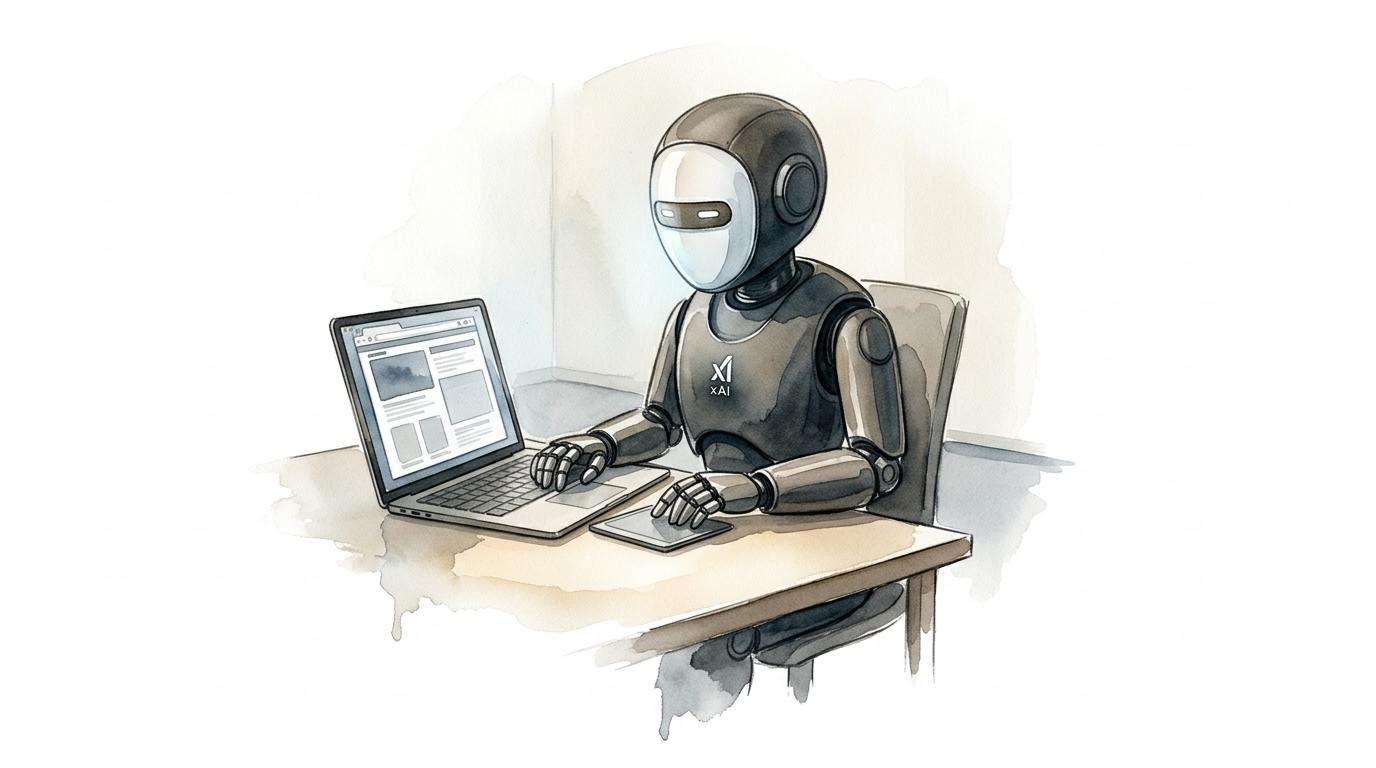 Grok Bot Gets A Desk