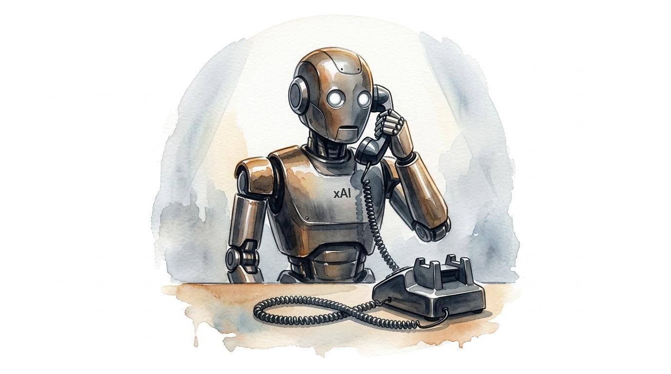 Grok Learns To Phone A Rival